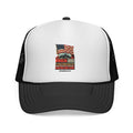 Trucker Cap - Patriotic American Flag & Eagle Graphic (Brick by Brick)
