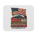 Support Parkinson's & Alzheimer's Mouse Pad — 'The Little Brick Shirt House' Patriotic Fundraiser